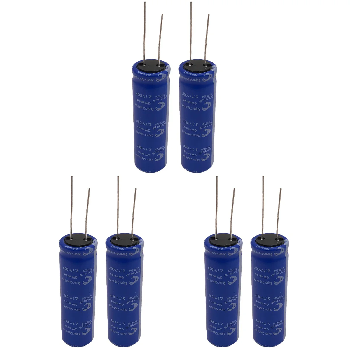 

3 Pcs Rectifier Farah Capacitance Rectifiers Capacitor Aluminum Alloy Car Super