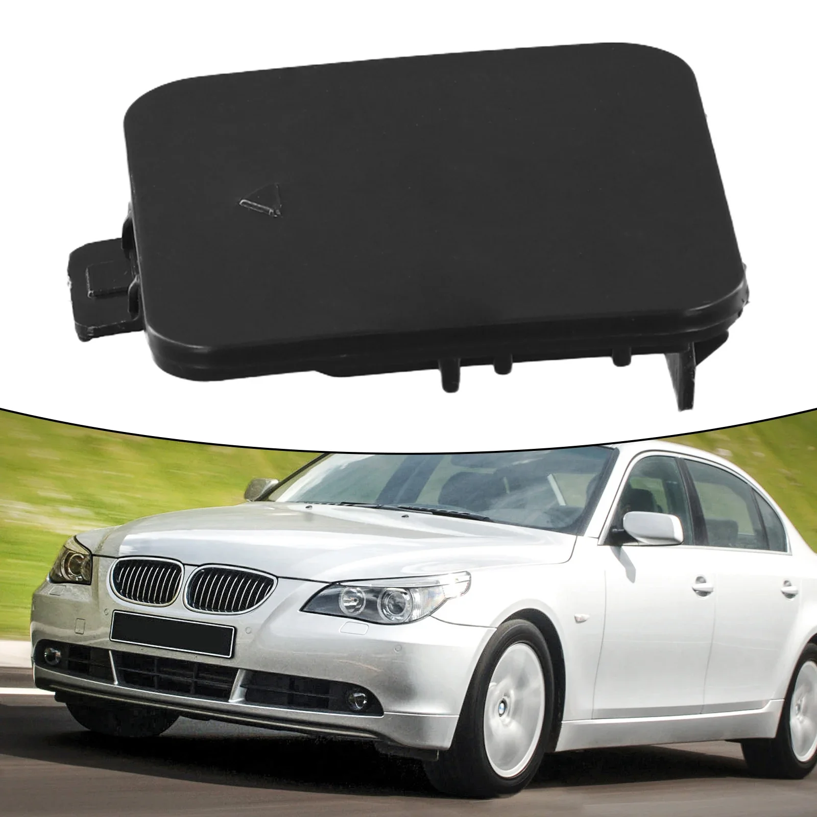 

Replace Your Old Tow Eye Cap With This Durable Front Bumper Cover For BMW PreLCI 0407 E60 E61 5 Series X3 0310