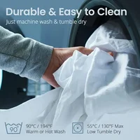 1pc Waterproof Mattress Protector Cover, Ultra-Soft Breathable Knitted Fitted Sheet for Bed, Bedroom Essentials 6