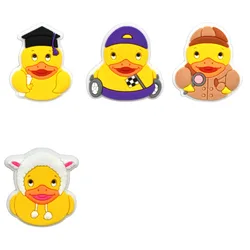 Whimsical Duck Shoe Charms for Clogs and Accessories (As photo show)