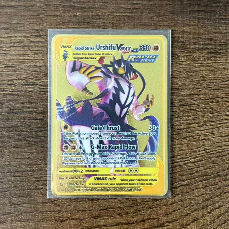 Premium Golden Metal Card Set - Legendary Anime Collection Gift Edition