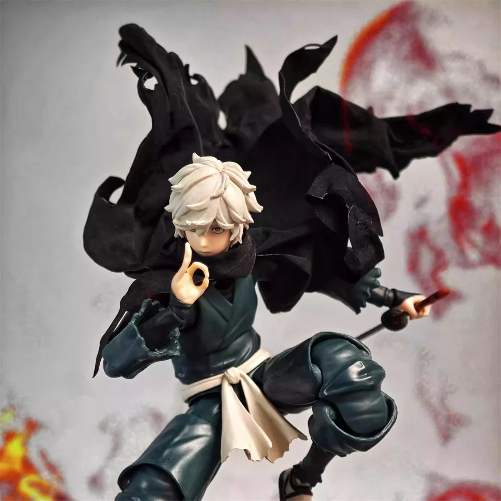 1/12 스케일 남성 군인 간단한 일일 다목적 블랙 레드 배틀 데미지 망토 맞는 6 액션 피규어 바디 모델 인형 장난감