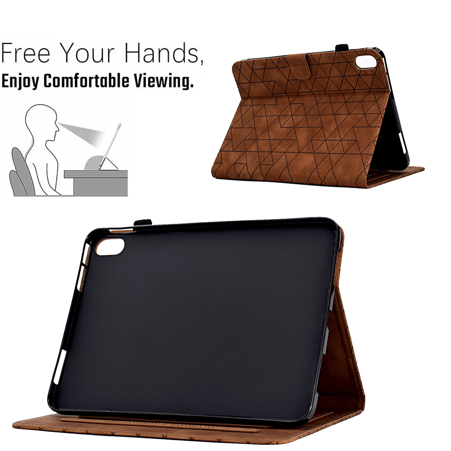 Flip Carteira de Carteira de Couro Estojo para Ipad Capa para Tablet Capa para Ipad Pro 11 10.5 10.2 7th 8th 9th 9th Mini 109 2023 - Imagem 3