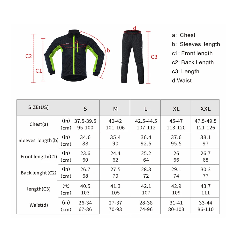 Arsuxeo Cycling Winter Bike Jacket Man Reflective Thermal Windproof Coats Windbreaker Fleece Warm Clothing MTB Bicycle Jacket