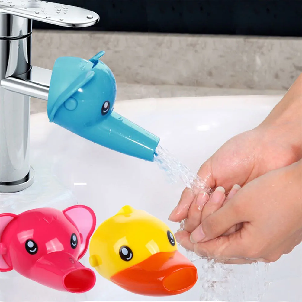 

Lovely Cartoon Faucet Extender for Kid Children Kid Hand Washing In Bathroom Accessories