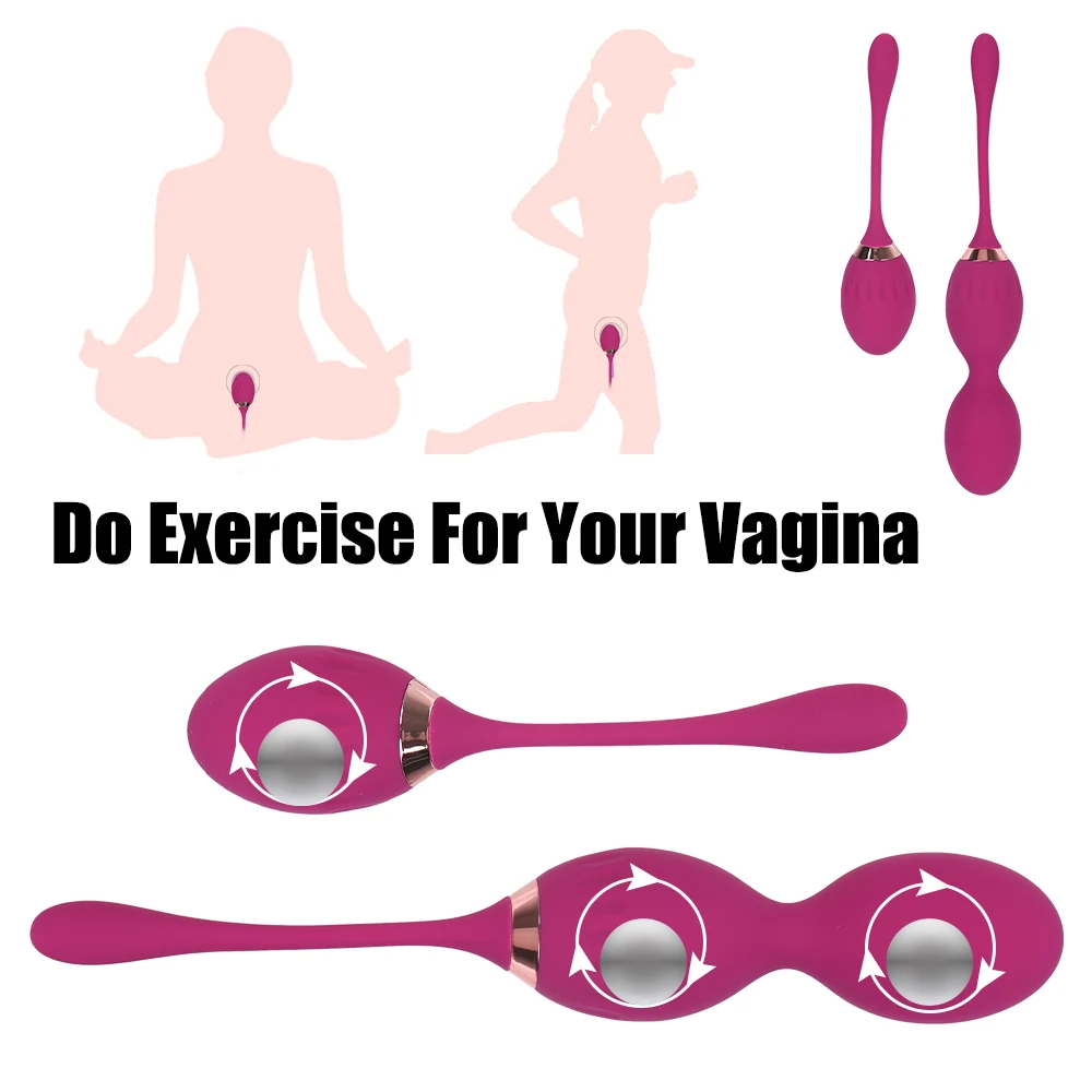 Pelvic Muscle Balls Trainer kegel balls Adult Products Silicone Vaginal Balls Sex Toys for Women Vagina Tighten Exercise Chinese Kegel Ball