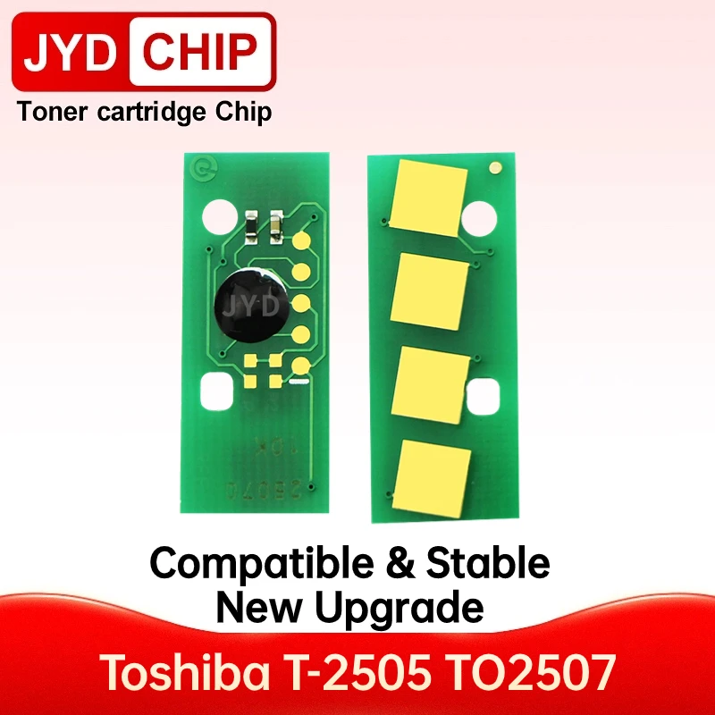 T-2505 T2505 T 2505 T-2505C T-2505P T-2505E T-2505U Toner Chip Reset for Toshiba e-Studio 2505 2505H 2505F Cartridge Chips