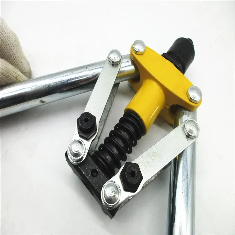 Single and Double Handle Manual Core Pulling Riveting Nail Gun Riveting Gun Heavy Duty 450mm Inlet Size 1inch 4