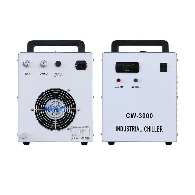 

HLTNC Industrial water chiller model cw5000 co2 machine water chiller for sale