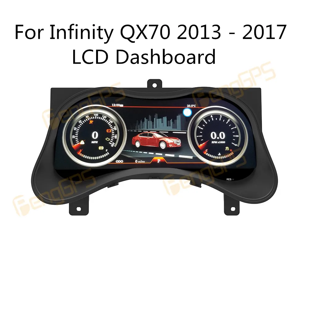 For Infinity Q70 Qx70 2013 2017 Lcd Dashboard Player Digital Cluster