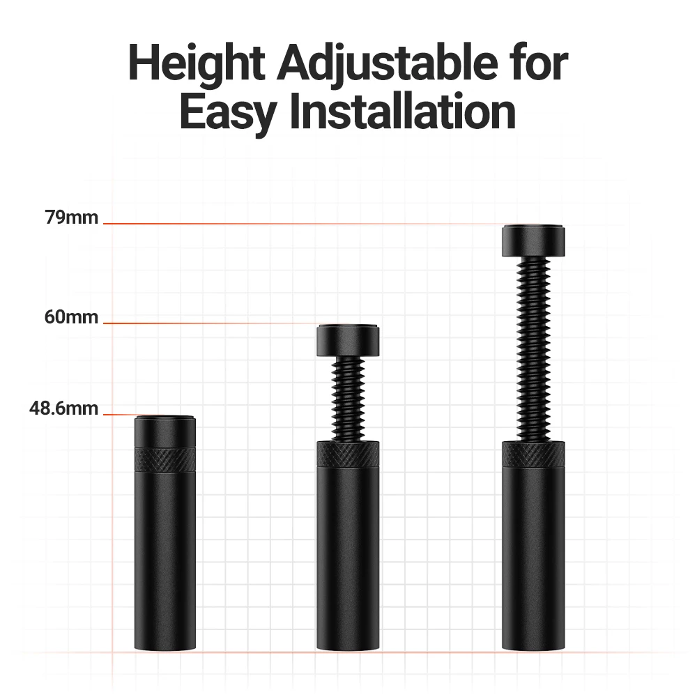 All-aluminum Alloy Support Frame Computer Case Companion Bracket Fixed Vertical Magnetic Base Graphics Card Bracket Jack graphics card holder gpu stand gpu bracket
