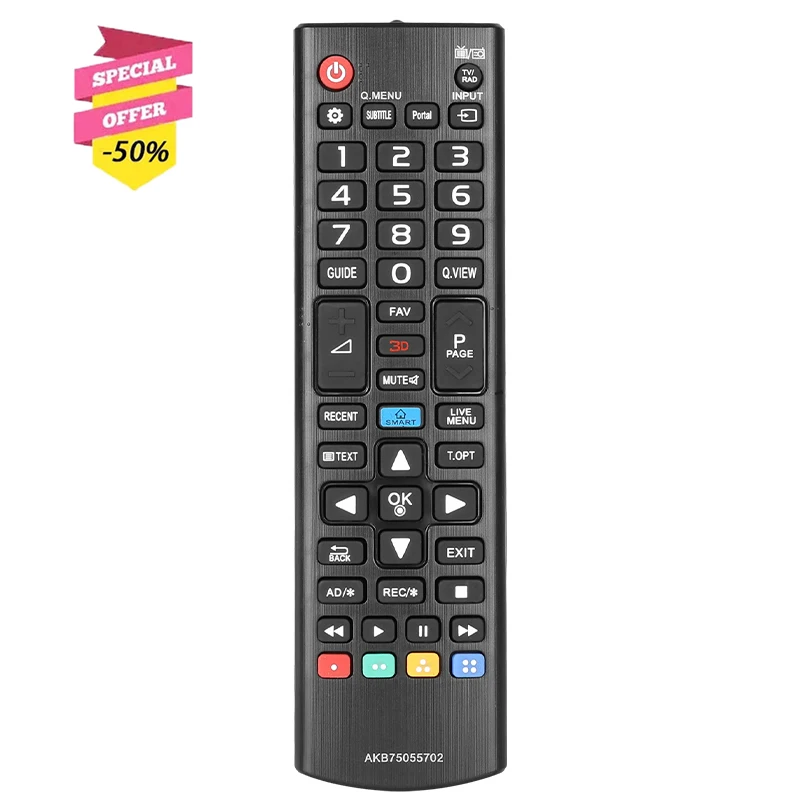 thumbnail image 2 of Replacement Remote Control For LG TV - AKB73975711 Compatible Model 2 of 10