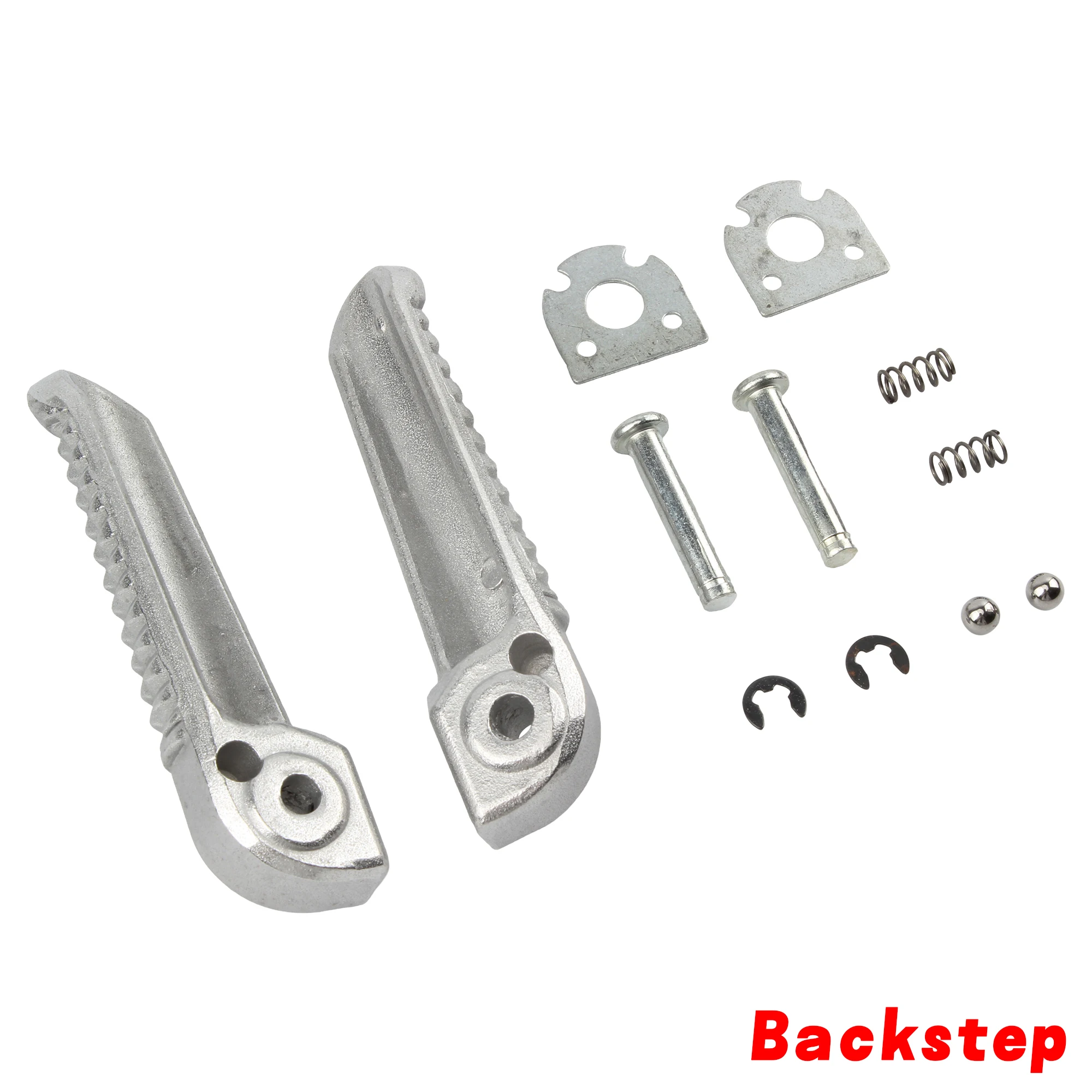 Motorcycle Accessories Motorcycle Front and Rear Footrest Aluminum Foot Rests Pedal for YAMAHA YZF R1 R6 R125 R25 R3 MT125 MT03 MT09 MT10 MT07