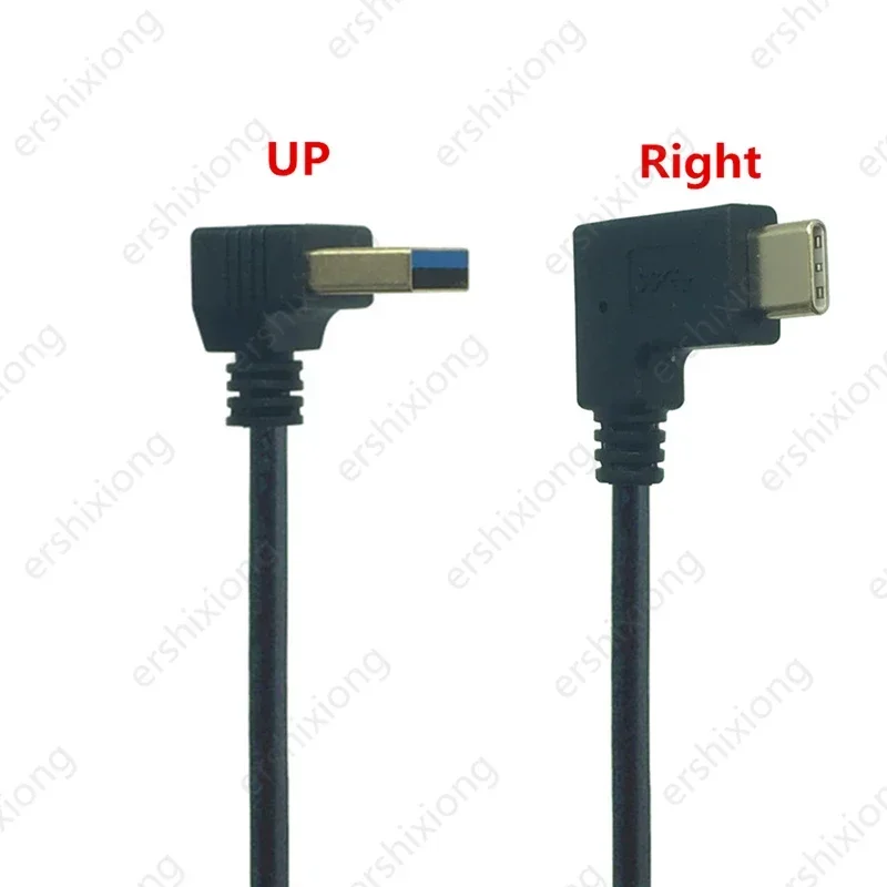 �ݵ��� USB 3.0 ��-USB 3.1 C Ÿ��, �Ʒ� ���� ������ ����, USB ������ ����ȭ �� ���� ���̺� Ŀ����, 90 �� �ڵ�, 1m
