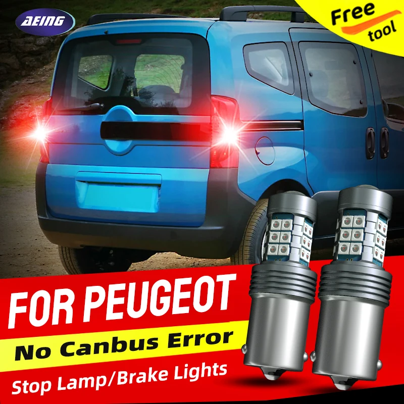 2 Pz Led Luci Di Arresto Del Freno Blubs Per Peugeot 207 Sw Cc Wa Wc Wd Wk 208 Ca Cr 307 Sw 2008 Cu 5008 0U 0E Bipper Boxer 244 Z Expert