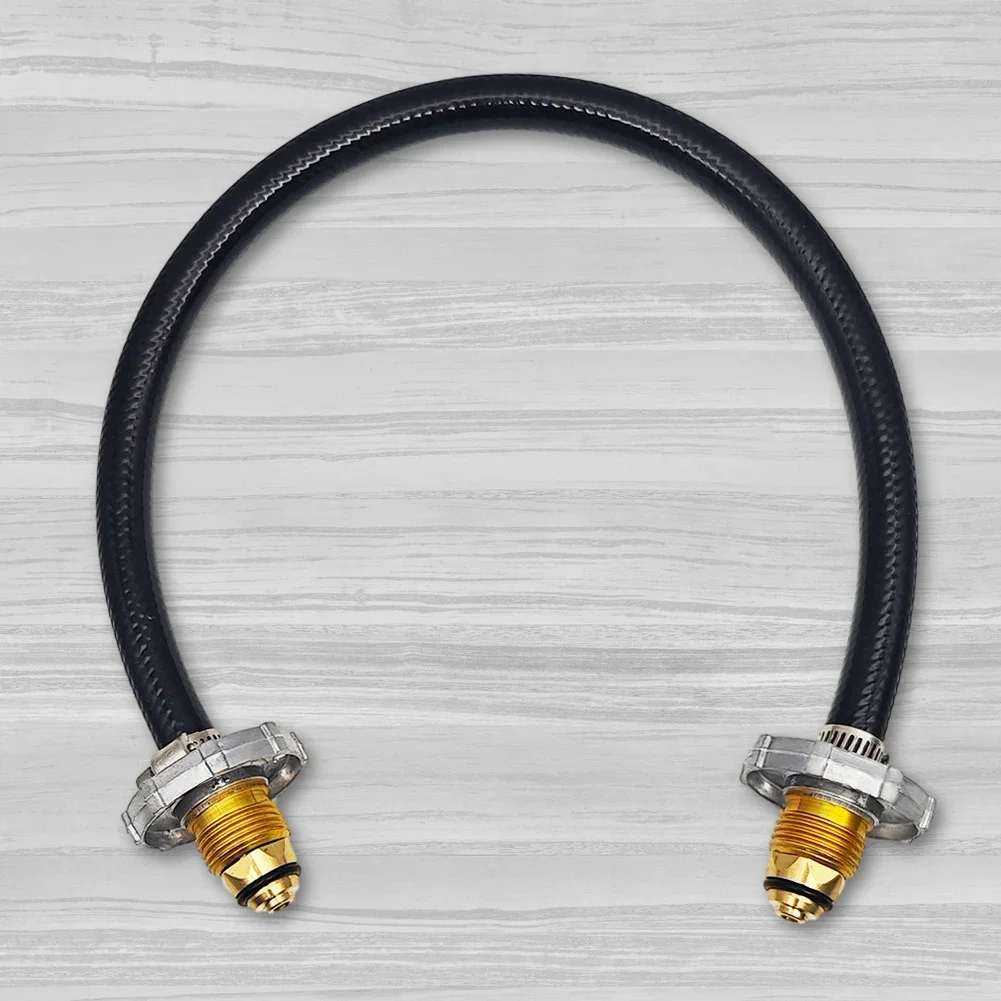 60cm Mutual Cylinder Filling Connecting Tube Mutual Inflation Connector Propane Cylinder Tank Bridge Hose Camping Supplies