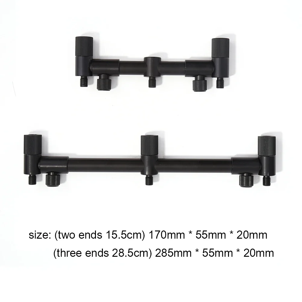 Aluminum Alloy Fishing Rod Bite Alarms Stand Carp Fish Pole Buzz Bar Rest Holder Carp Fishing Buzz Bar Stand Fishing Rod Holder