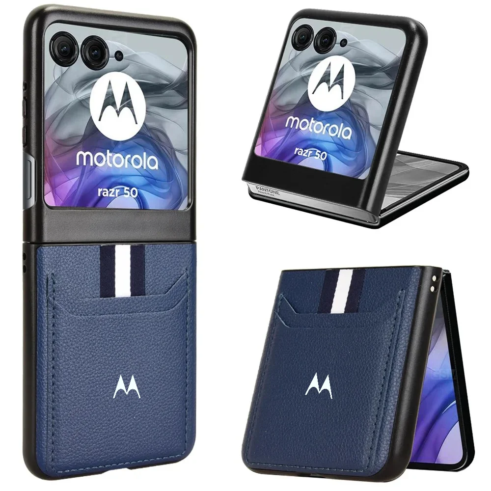 Premium PU Leather Phone Case with Card Slots - Lightweight and Stylish Cover
