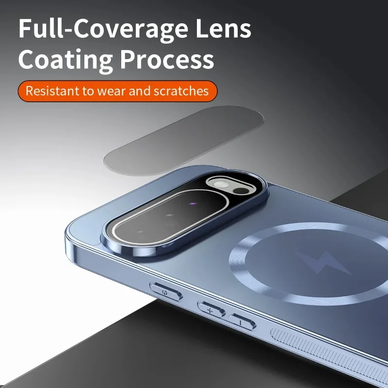 Magnetic Matte Lightning Shockproof Protective Case