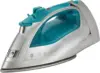 1400W Iron with 8' Retractable Cord, Large Anti-Drip Nonstick Stainless Steel Soleplate, Horizontal or Vertical Shot of Steam 1