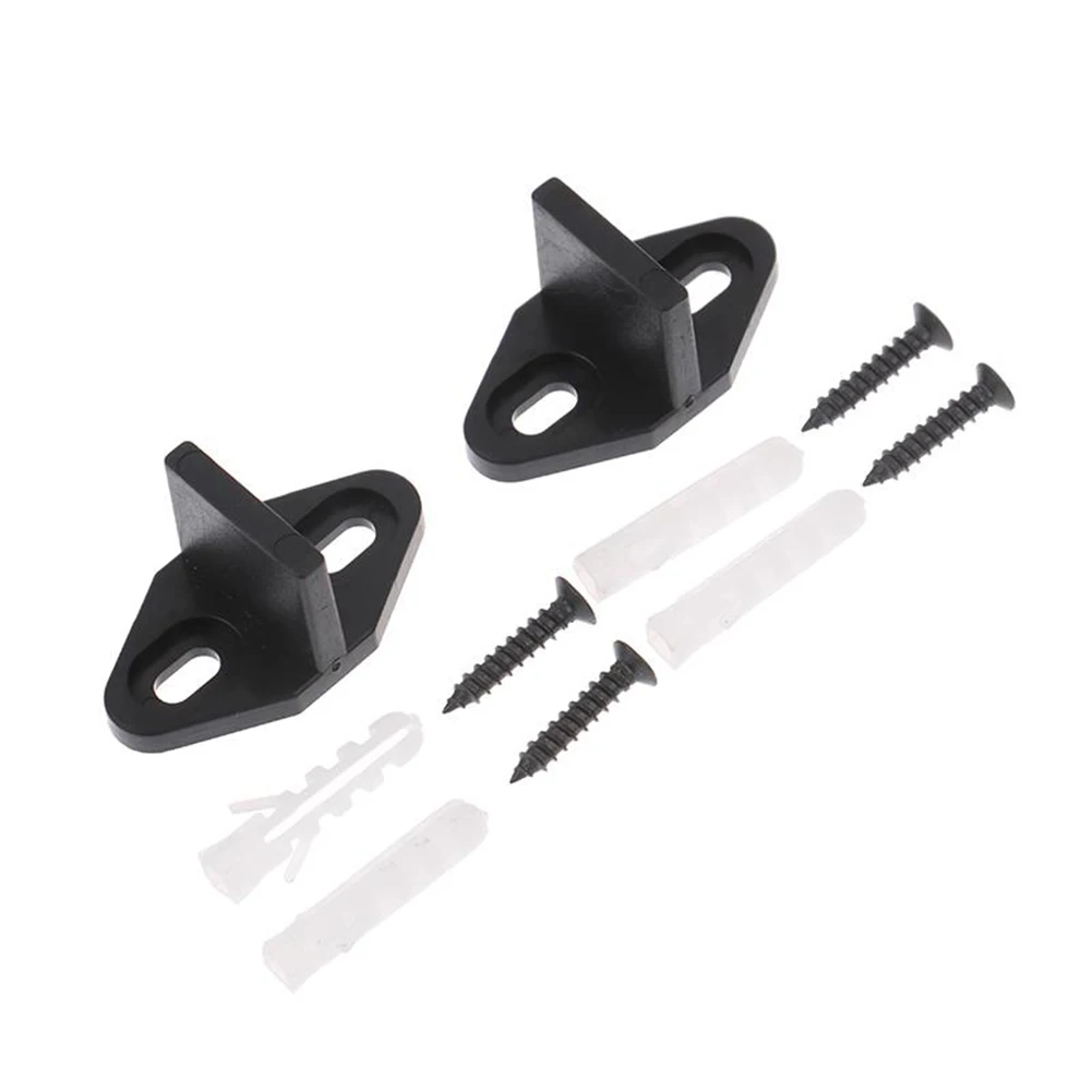 2pcs Barn Door Floor Guide Adjustable Stay Roller For Bottom Of Sliding Door Adjustable Quiet Glide Anti Shaking 4.5x2x2cm