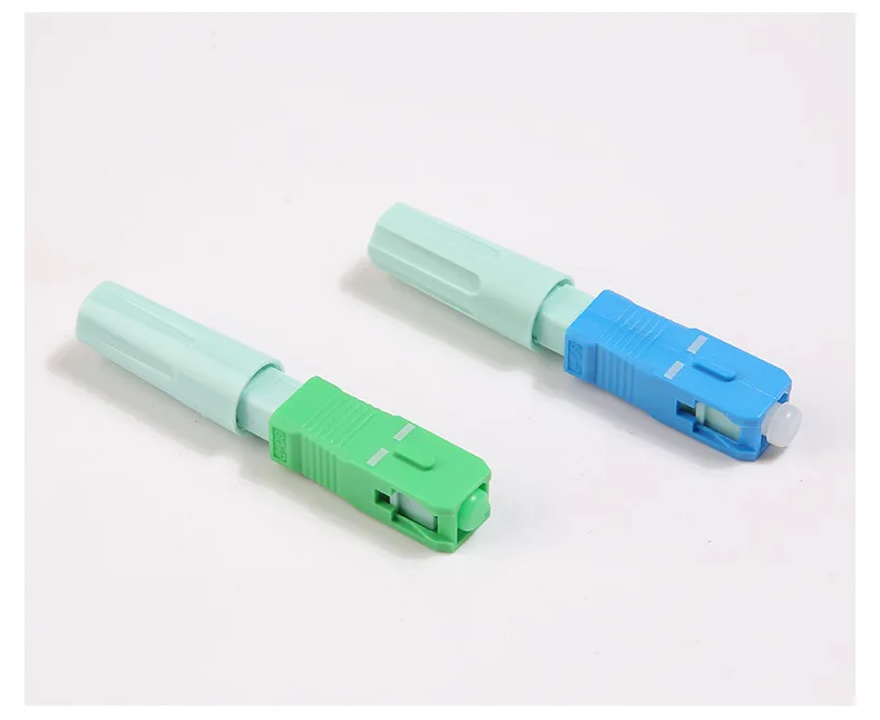 55MM SC APC SM Single-Mode Optical Connector FTTH Tool Cold Connector Tool SC UPC Fiber Optic Fast Connector