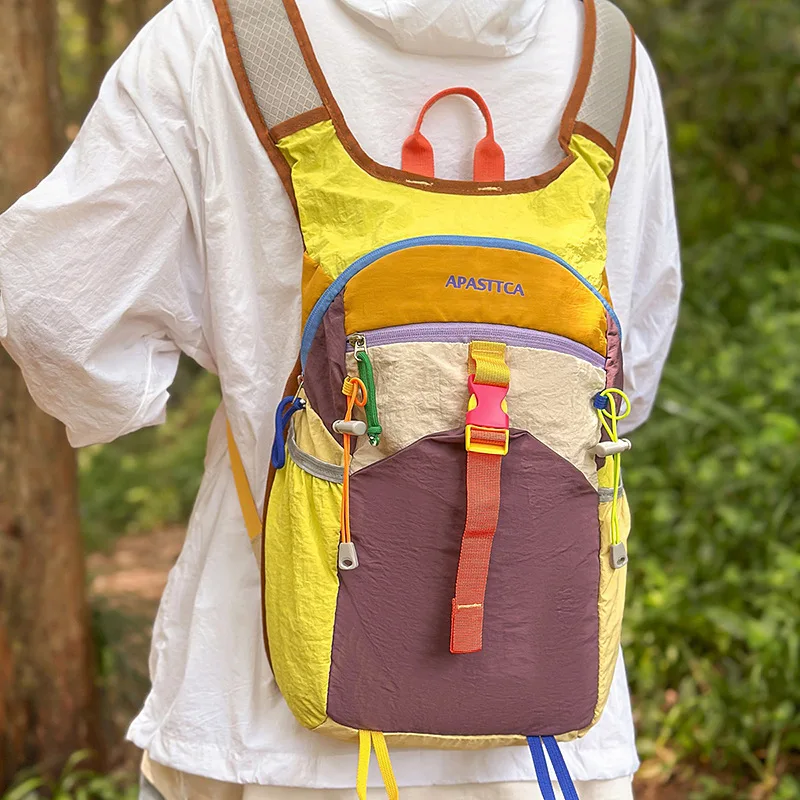 Men's Travel Backpack Large Capacity Design Multifunctional Outdoor Hiking Rucksack for Gym Cycling Camping Sports