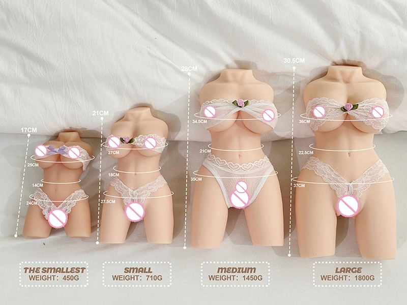 

Real Realistic Sexy Breast Half Body Doll Male Vagina Masturbator Pussy Masturbators Pocket Pussy Adult Sex Toy for Men 18+