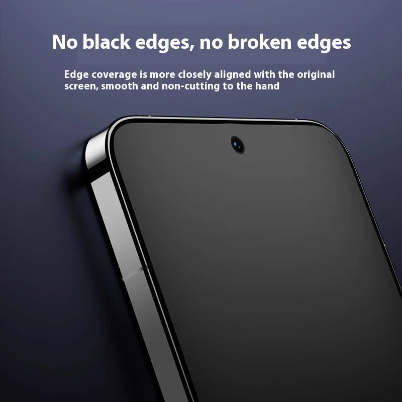 3-Pack Full Cover Front Matte Hydrogel Screen Protector - Soft Clear TPU Film