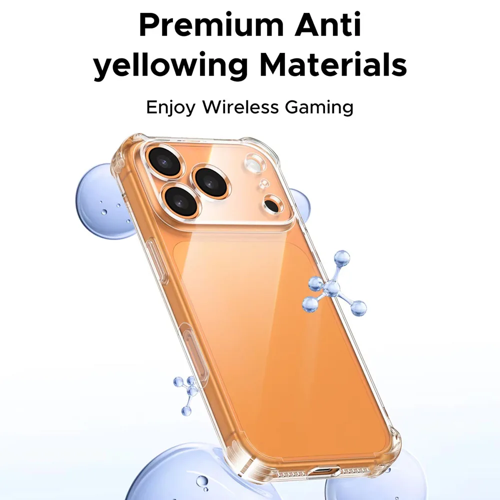 Clear Shockproof Phone Case For Iphone Silicone Protective Cover_voghion.com