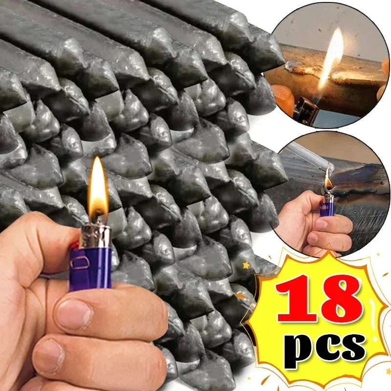 Welding Rods Low Temperature Welding Rods Easy Melt Weld Bars Cored Wire for Copper Iron Aluminum Stainless Steel Solder Rod Repairing Kits