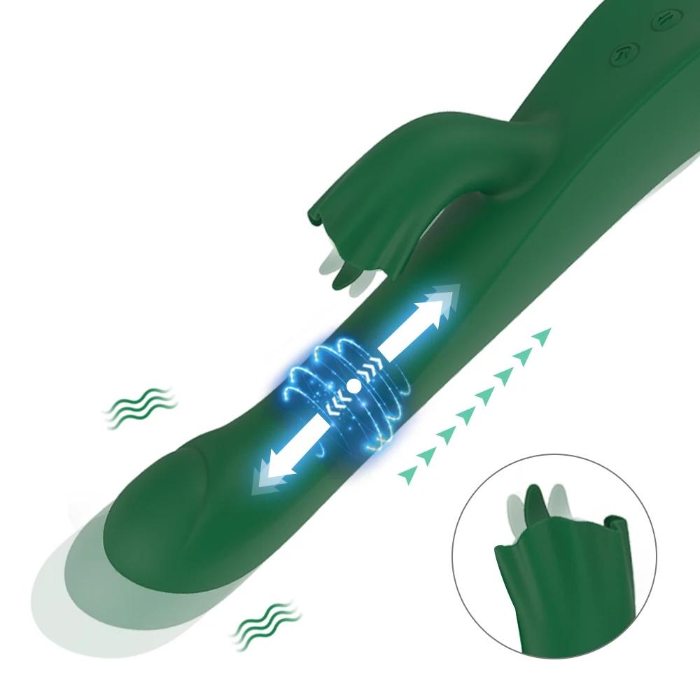 Vibrateur lickant à langue 10 modes stimulateur clitoridien_voghion.com