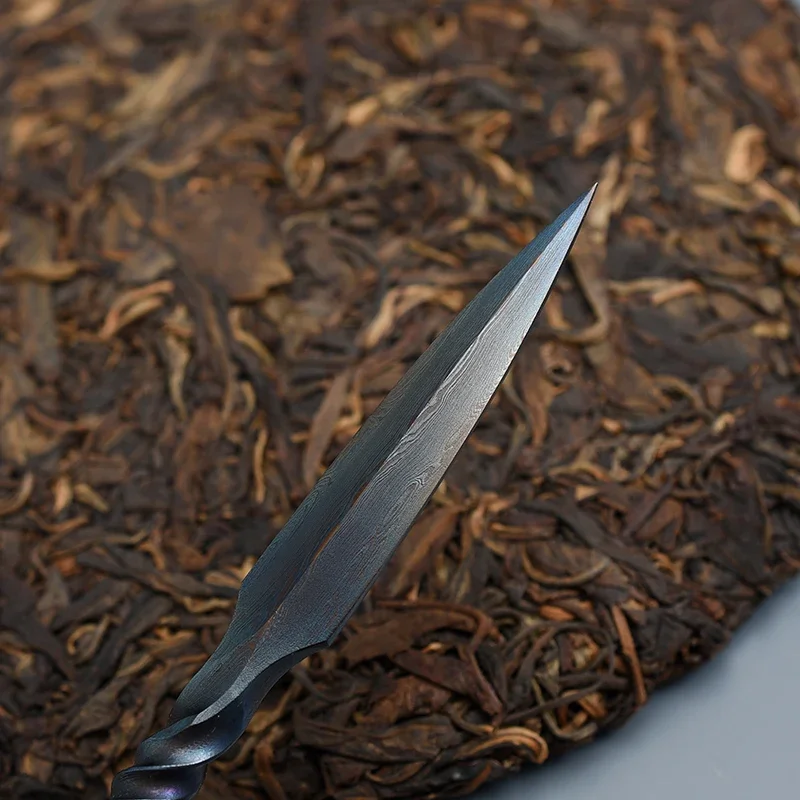 Handmade Metal Tea Knife Ceremony Prying Luxury Vintage Creative Chinese Puer Tea Knife Oolong Green Te Verde Chino Teaware