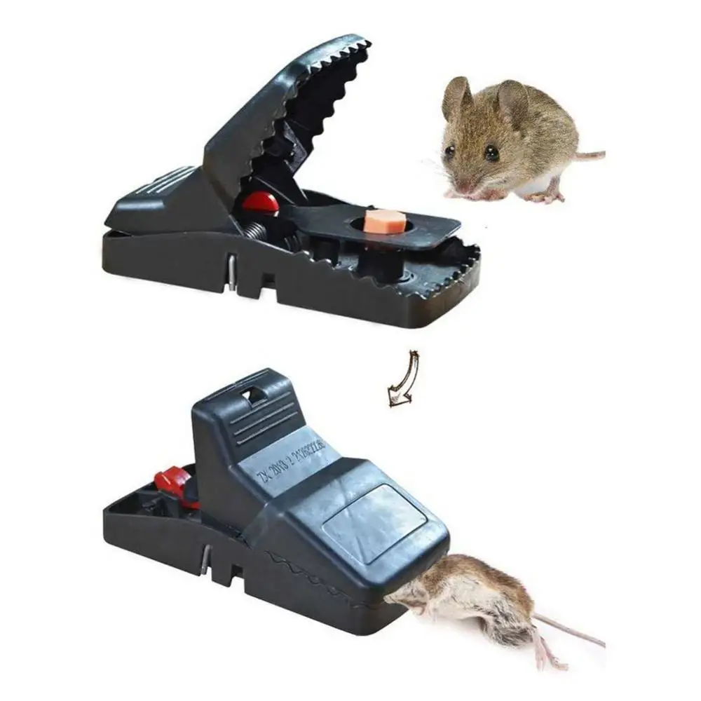 Rat Mouse Snap Trap Reusable Spring Metal Pedal Rodent Pest Control Old  Fashion 