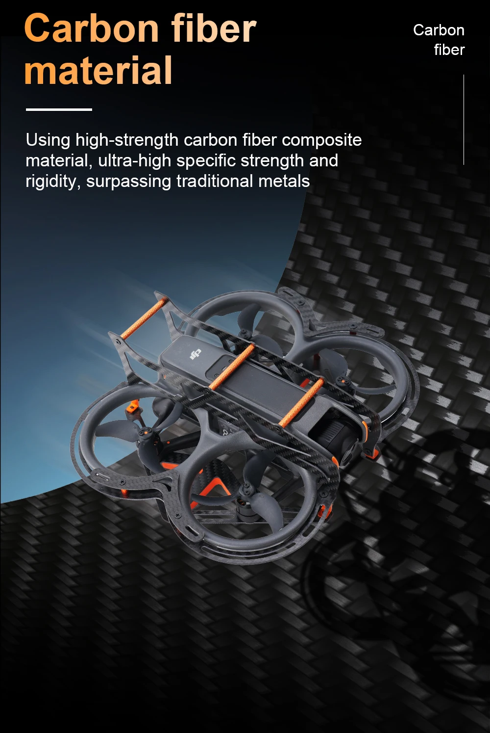 360° Full Protection Enhanced Armor for AVATA 2 Drone Protector Bumper Ring Pro