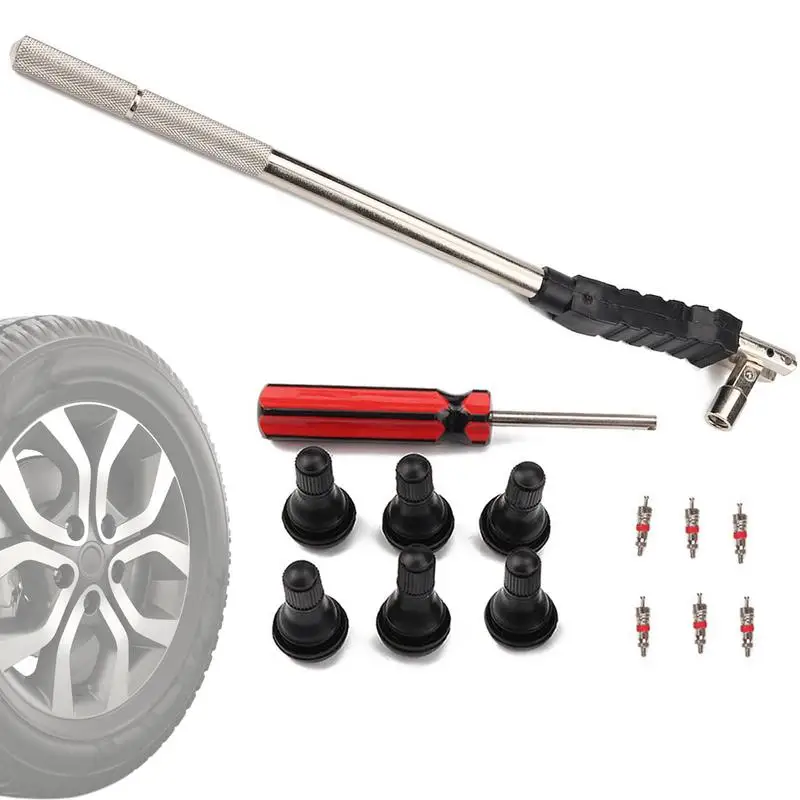 

Tire Valve Core Remover Tire Valve Stem Tool Remover Installation Valve Stem Removal Tool For Quick Removal Or Installation Of