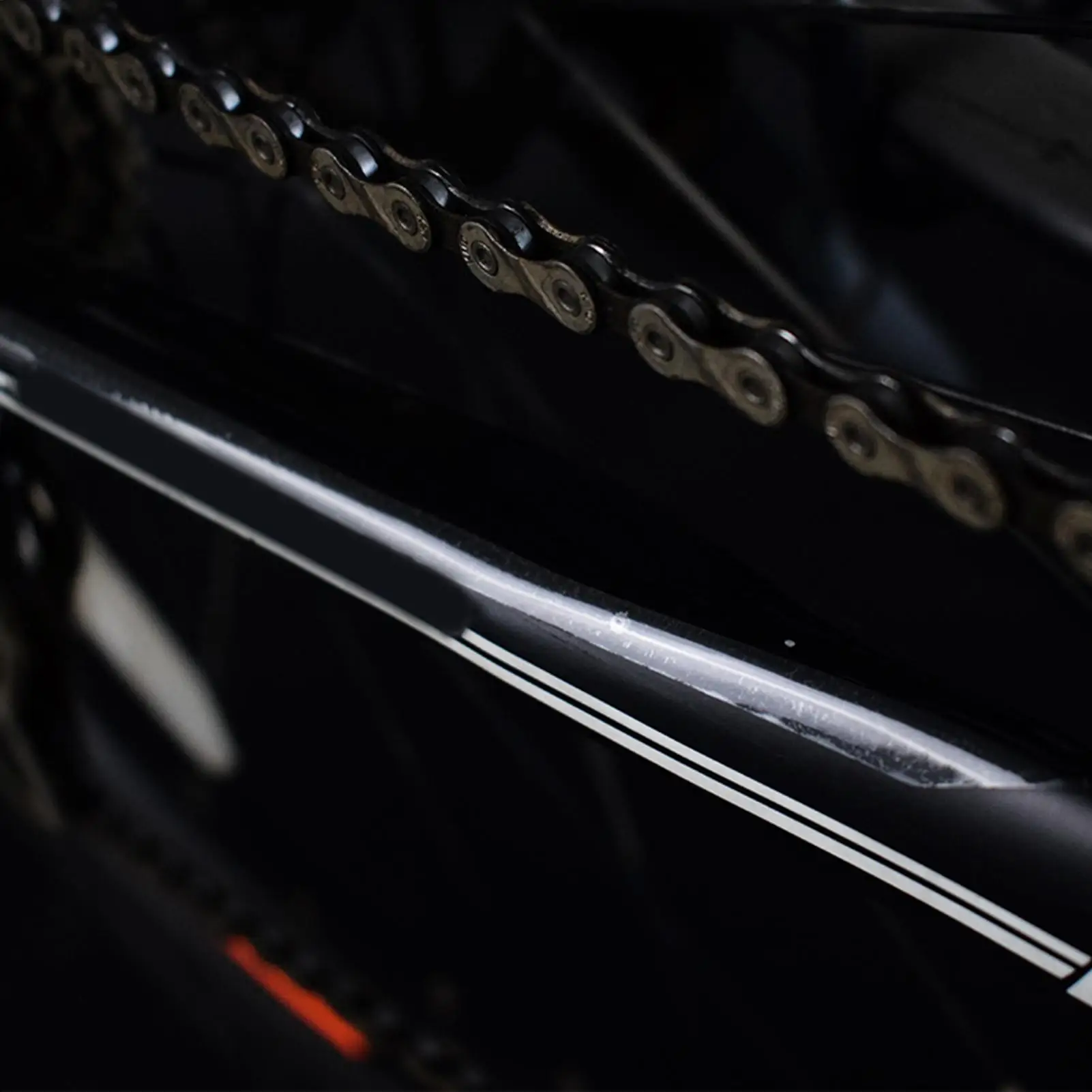 Transparenter Fahrrad-Kettenschutz-Aufkleber, Schutzfolie für Mountainbike und Rennrad, Kettenfolie – Detail 6