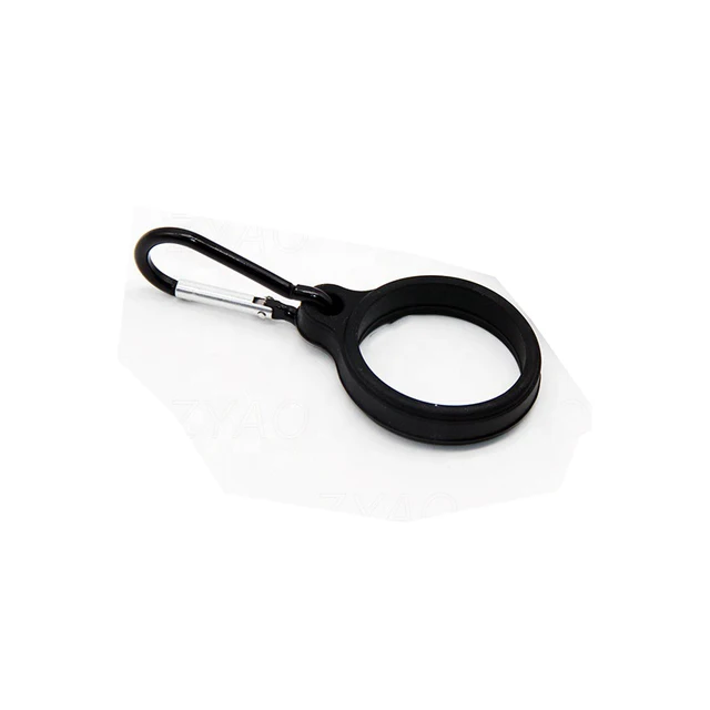Kettle Hanging Buckle Carabiner Silicone Sports Water Bottle Holder Outdoor Camp Camping Portable Outdoor Elements 6