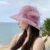 New Vintage Elegant Flower Organza Sun Hats Ladies Wedding Party Floppy Church Hat For Women Summer Anti-UV Travel Beach Caps 14