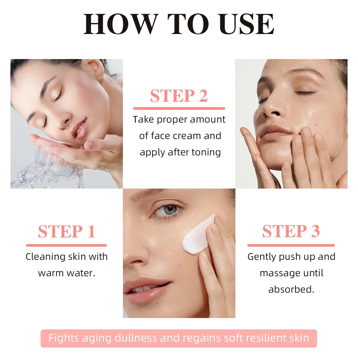 Nicotinamide 5 in1 Face Cream Vitamin C That Fades Fine Lines Anti Aging Face Cream Lightens and Moisturizes for Healthier Skin