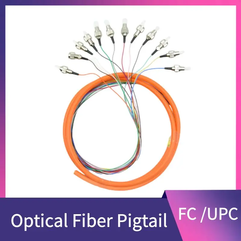 

FC /UPC OM2 MM Multi Mode Optical Fiber Pigtail 0.9mm Simplex 50/125,1-3 Meters Free Shipping