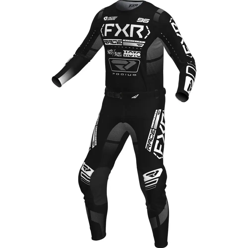 Podium FXR MX Gear Set Off Road Motorcycle Jersey Set Motocross Combo Dirt Bike Suit Moto Kit