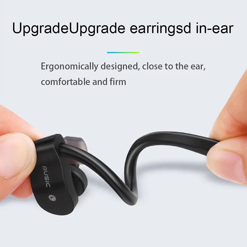 Sports Wireless Bluetooth Headset Running Stereo Bluetooth Earphones Mini Earbuds Ear Hanging Universal Wireless Headphones 4