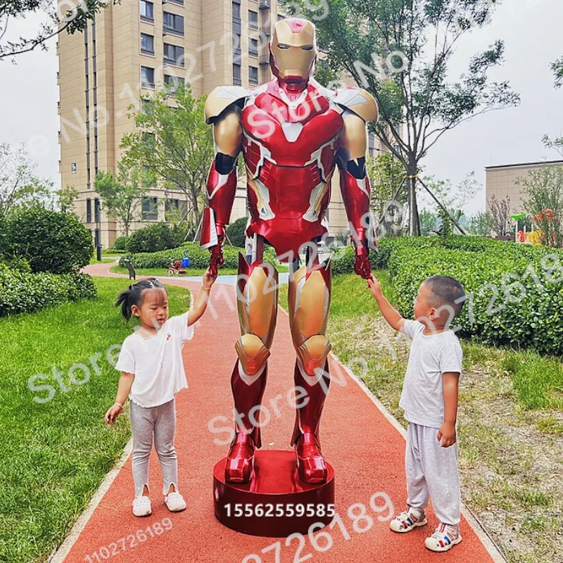 

Latest 1/1 Marvel Mk85 Battle Armor Iron Man Armor Human Wearable All Over Real Person Helmet Statue Amazing Cosplay Cool Gifts