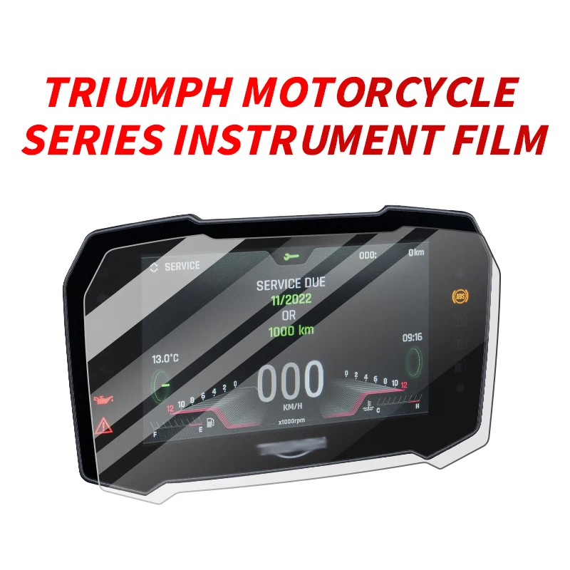 Per Triumph Rocket 3 R Gt Tiger 900 1200Rs Trident660 Strumento Moto Scratch Cluster Schermo Pellicola Protettiva Trasparente