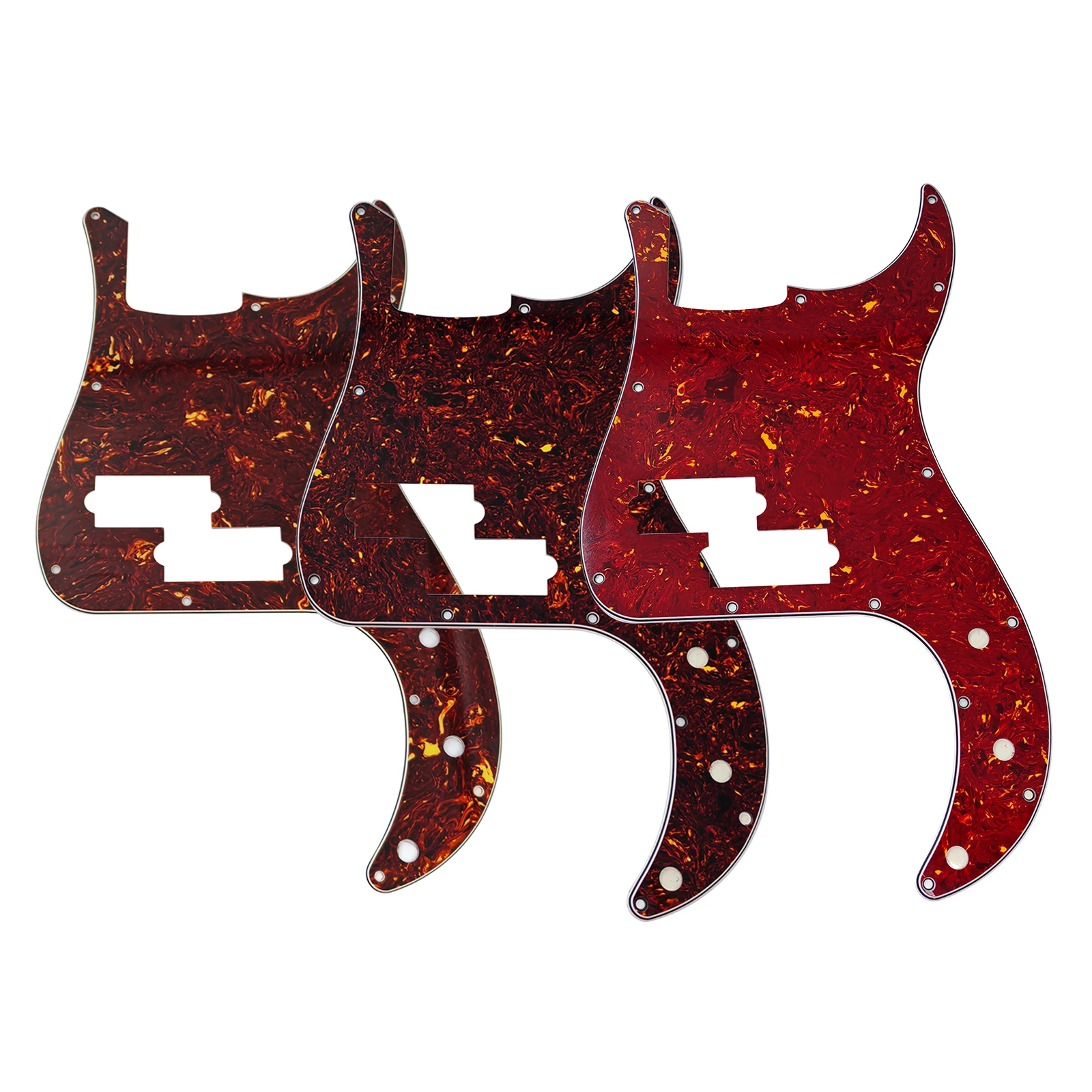 PHRILAM Bass Pickguard Bass 4 Strings Guitar Scratch Plate 13