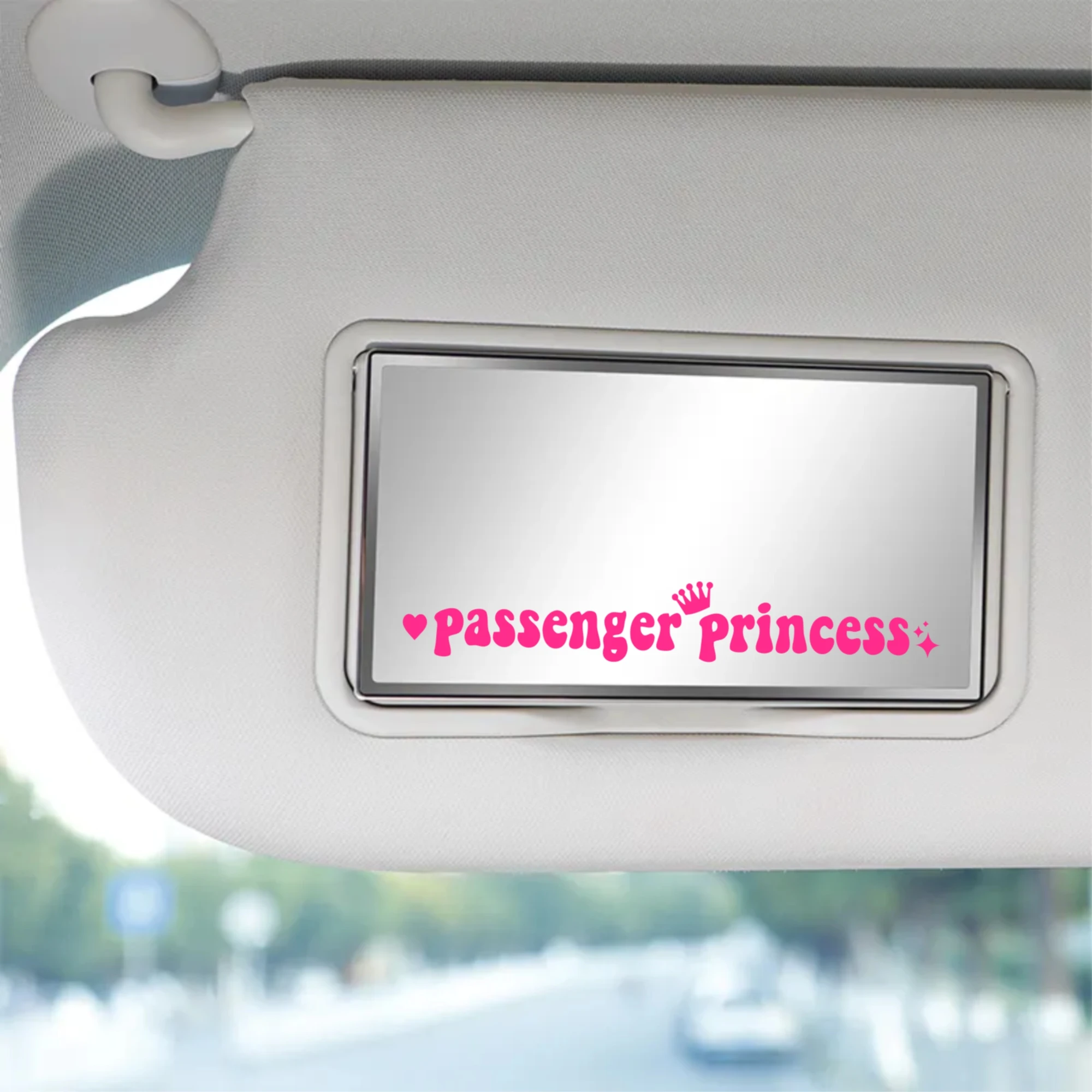 adesivo per auto Principessa passeggeri divertenti adesivi creativi per