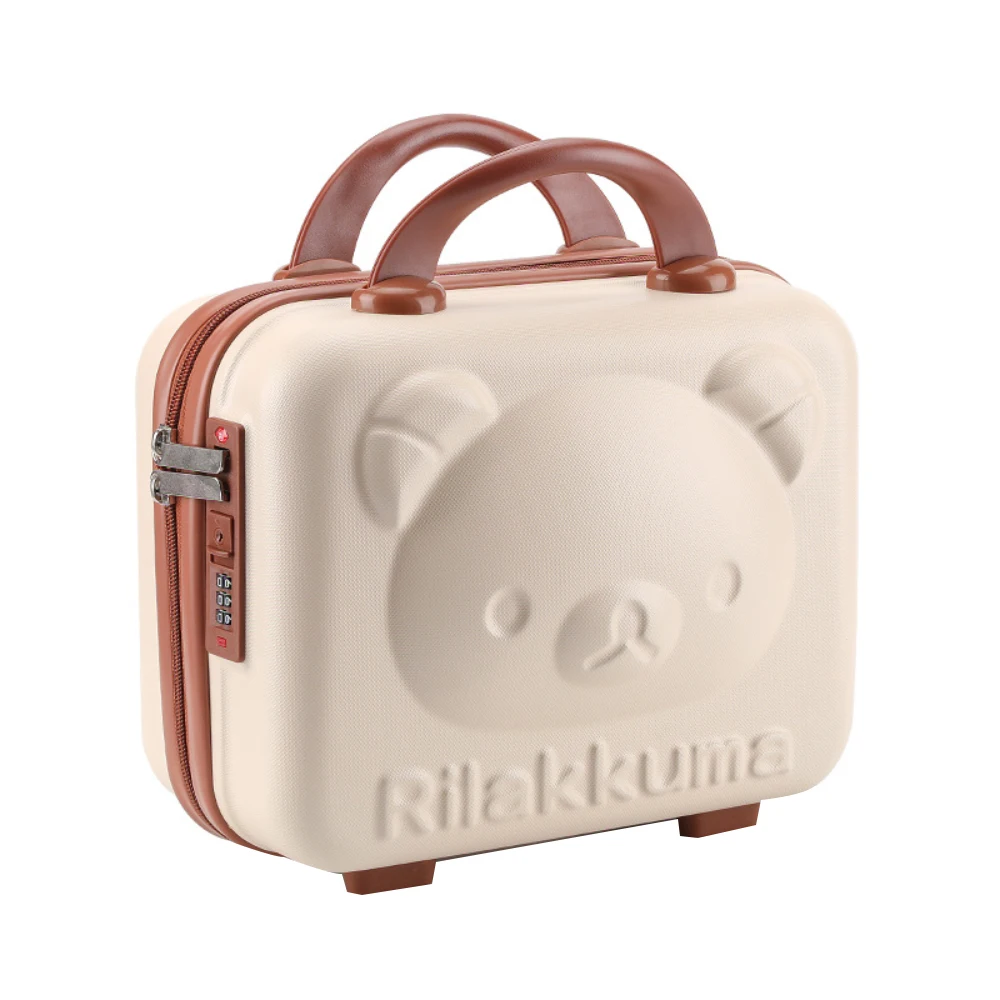 Portable Makeup Travel Case, Hard Shell Cosmetic Case Hand Luggage Bag