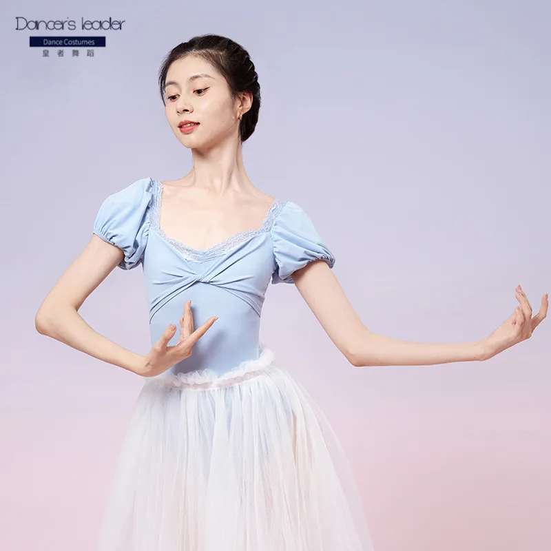 

Ballet Leotard for Women Practice Clothes Lace Kink Gymnastics Leotard Adult Ballerina Performance Clothes Yoga Clothes