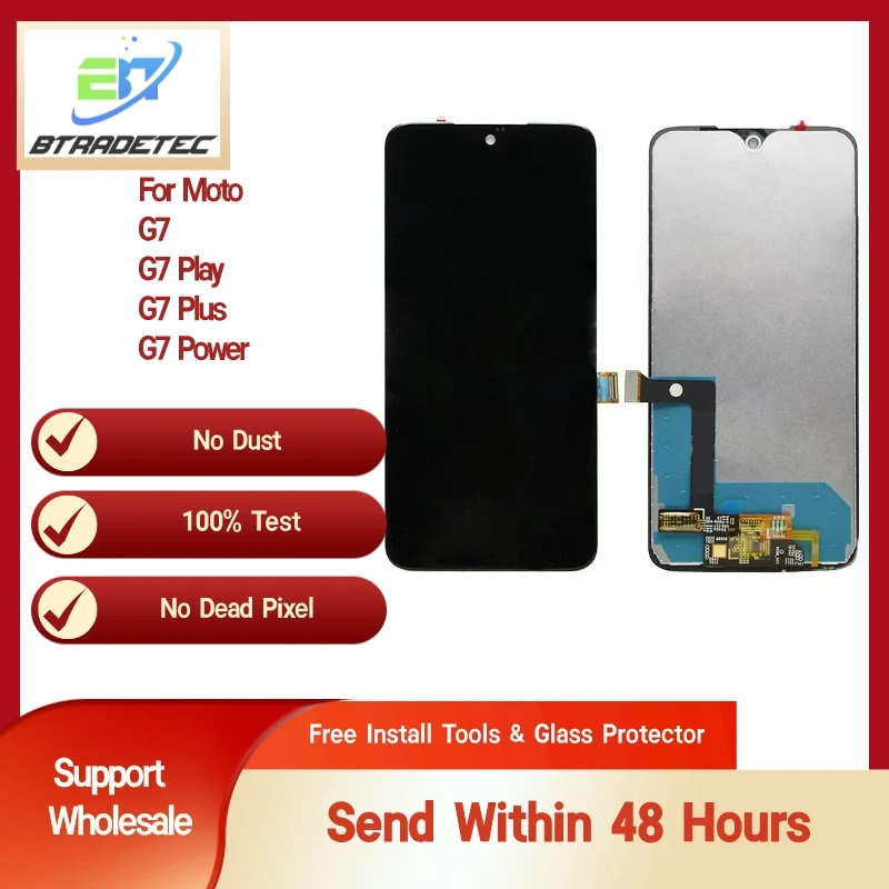 

Original For Motorola Moto G7 Power Display XT1955 LCD G7 Plus Touch Screen Digitizer G7 Play LCD Replacement XT1952 LCD Pantall